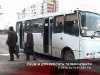 В Луганске маршрутка протащила за собою беременную женщину