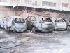 В Одесі на автостоянці згоріло п'ять автомобілів