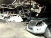 В Харькове на автостоянке сгорело 11 машин