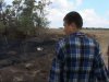 На Луганщине двое мужчин пытались сжечь тело зарезанного товарища