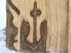 На Львівщині всередині шматка деревини знайшли зображення тризуба