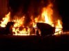 В Киеве на Лесном массиве сгорело 11 автомобилей