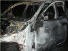 Новий підпал машини в столиці - згоріла "Хонда Акорд"
