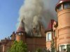 В Киеве сгорел дом в элитном жилом массиве