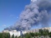 Под Киевом горели склады крупной торговой компании