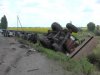 На Днепропетровщине пьяный водитель грузовика протаранил трактор