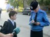 Киевские инспекторы ГАИ провели акцию "Осторожно, дети на дороге"