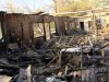 В Киеве на Трухановом острове сгорело здание спортивной школы