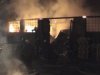 Из-за пожара одного из складов в Киеве едва не сгорели жилые дома