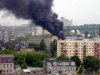 Во время пожара в киевской многоэтажке пострадали бабушка и младенец