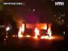 На столичной Троещине дотла сгорел микроавтобус "Богдан"
