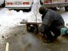 В Киеве жители дома в Подольском районе четвертый день мерзнут без воды