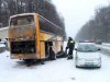 Под Винницей инспекторы ГАИ взяли опеку над 13-ю пассажирами сломавшегося автобуса