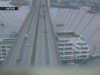 Корабль едва не обрушил мост в Китае