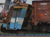 В Луганской области пассажирский поезд столкнулся с отцепленными вагонами