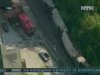 В США сошел с рельсов товарный поезд