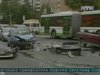 В Москве столкнулись четыре легковушки