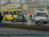 В Одесі дві автівки зіткнулися лобом у лоба