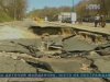 У столиці провалилася ділянка траси