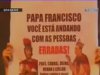 Бразилия негостеприимно встречает Папу