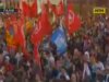 В Италии забастовка переросла в дебош