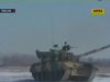 У Росії під час навчань згорів танк