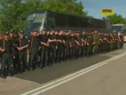 Винницкие правоохранители сменили уставших коллег в зоне АТО