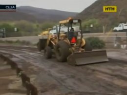 Малибу пострадало от оползней