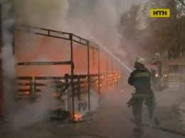 В Киеве сгорел популярный паб