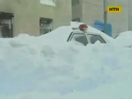 Південь Китаю замело снігом