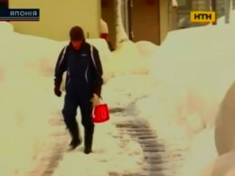 Жертви хуртовин у Японії