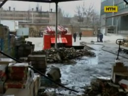 У Дніпропетровську згорів склад разом з працівниками