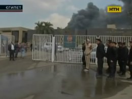 Пожежа у виставковому комплексі в Каїрі