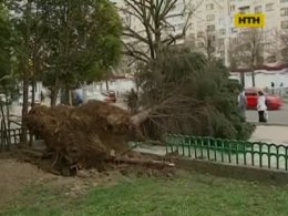 Ураганы натворили бед по всей Украине