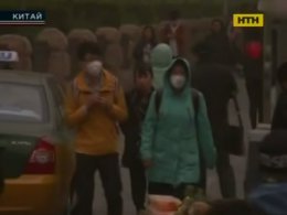 Пекин накрыл песчаный ураган