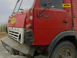У столиці Камаз без гальм врізався у маршрутку