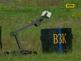 Учения по взрывотехнике в Киевской области