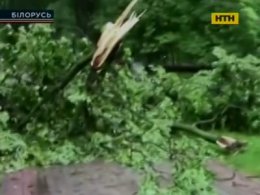 Разрушительный ураган в Гомеле
