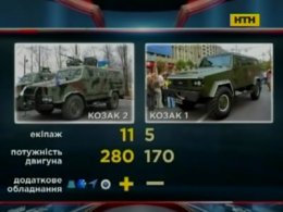 Новые украинские бронемашины стартуют на Восток