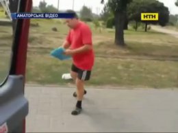 Агрессивный водитель маршрутки из Запорожья стал героем видео