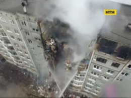 В российском Волгограде взрыв газа разрушил дом