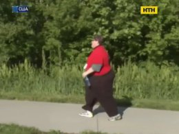 Американець вагою у чверть тони бігає марафон
