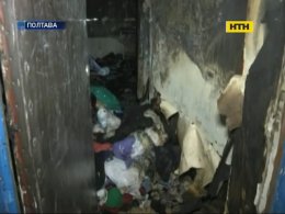 В Полтаве из-за пожара эвакуировали дом