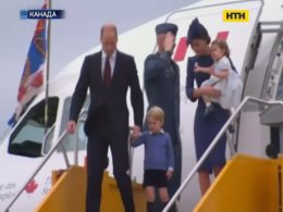 Принц Уильям и герцогиня Кейт вместе с детьми посетили Канаду