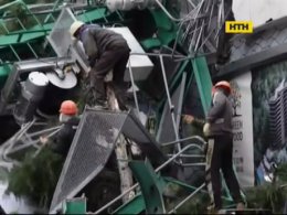 В Одесі смертоносний шторм валив баштові крани