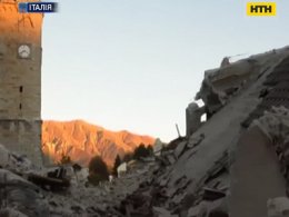 Последствия землетрясения в Италии