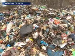 Печальноизвестный львовский мусор уже под Киевом