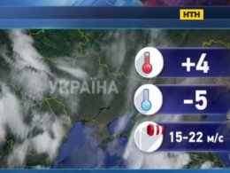 Потужний циклон "Санне" вирує по Україні