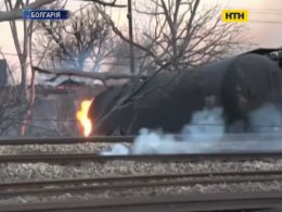 В Болгарии на железной дороге взорвались цистерны со сжиженным газом