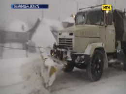 Украина в снежном плену
